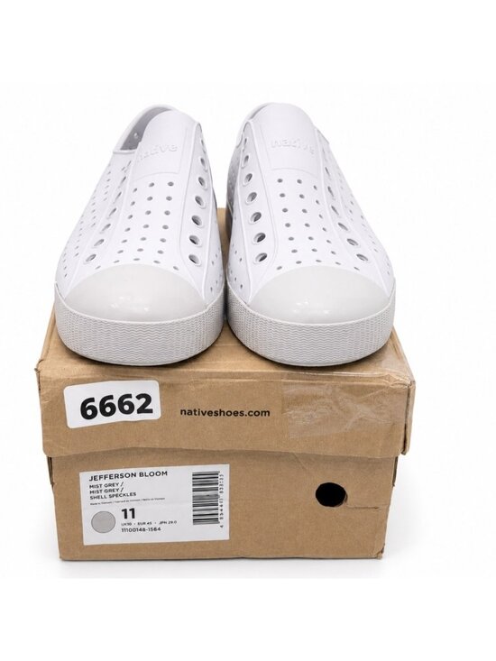 Native Jefferson Adults Unisex Slip-On Water Shoes Mist Grey Speckles M11 EVA main image 5